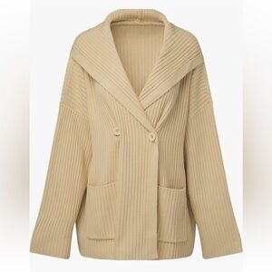 We Wore What double breasted cardigan sz S